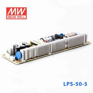 LPS-50-5  50W  5V 10A  单路输出无外壳窄条PCB板明纬开关电源