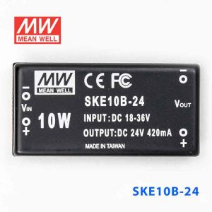 SKE10B-24  10W  18~36V  输入 24V  单路输出明纬DC-DC转换模块电源