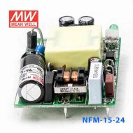 NFM-15-24  15W  24V 0.63A  微漏电PCB板单路输出板上插装型医用明纬开关电源