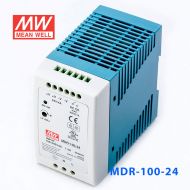 MDR-100-24 100W 24V4A 单输出低空载损耗DIN导轨型明纬电源