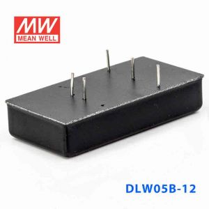 DLW05B-12  5W  18~36V  输入  ±12V  稳压双路输出明纬DC-DC转换模块电源