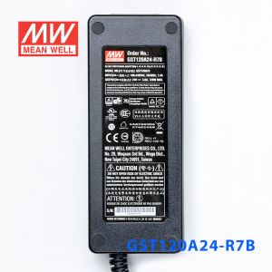 GST120A24-R7B 120W 24V5A高效能低空载损耗绿色节能桌上型适配器