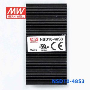NSD10-48S3  10W  22~72V  输入 3.3V 稳压输出板上安装型明纬DC-DC变换电源