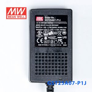 GST25A07-P1J 22W 7V2.93A高效能低空载损耗绿色节能桌上型适配器