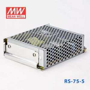 RS-75-5 75W 5V12A 单路输出明纬开关电源(G3系列-高性能内置有外壳)