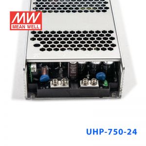 UHP-750-24 750W 24V 31.3A 明纬PFC高性能超薄电源