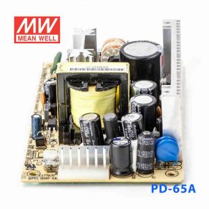 PD-65A  65W +5V 7A +12V 3.2A  双路输出无外壳PCB板明纬开关电源