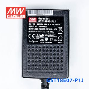 GST18E07-P1J 15W 7.5V2A高效能低空载损耗绿色节能欧规适配器