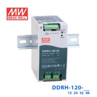 DDRH-120-12明纬12V8.4A输出100.8W开关电源超宽输入导轨型DC-DC转换器
