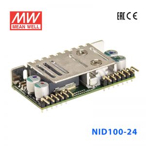 NID100-24台湾明纬24V 4.2A 100W左右DC-DC非绝缘型稳压变换器