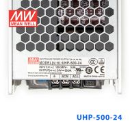 UHP-500R-24 500W 24V 20.9A 明纬PFC高性能超薄电源(冗余功能)