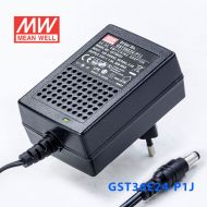 GST36E24-P1J 36W 24V1.5A高效能低空载损耗绿色节能欧规适配器