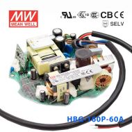 HBG-160P-60A  160W 宽范围输入 36~60V 2.6A输出 工矿灯用铝壳明纬LED电源(恒流值通过内部电位器调整)
