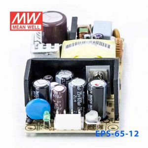 EPS-65-12 65W 12V5.42A 单路输出裸板高效低空载损耗明纬开关电源