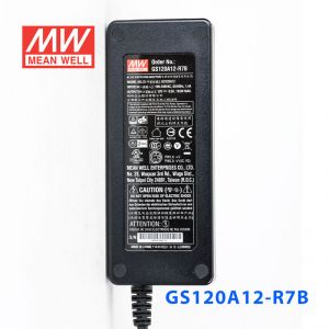 GS120A12-R7B 120W 12V8.5A 输出绿色能源明纬电源适配器(三线插口)