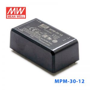 MPM-30-12台湾明纬30W 80~264V输入 12V2.5A输出医疗基板型电源