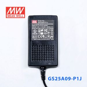 GS25A09-P1J 25W 9V2.77A 输出绿色能源明纬电源适配器(三线插口)