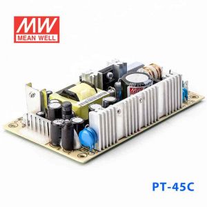 PT-45C  45W +5V 5A +15V 2.3A -15V 0.5A  三路输出无外壳PCB板明纬开关电源