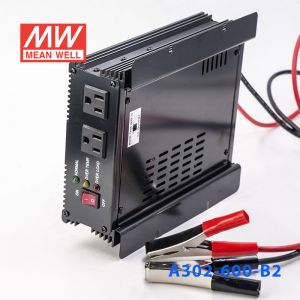 A302-600-B2  600W  24VDC-110VAC 修正正弦波输出明纬车载逆变电源
