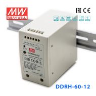 DDRH-60-24明纬60W 150~1500V输入 24V2.5A输出导轨DC-DC转换器
