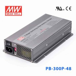 PB-300P-48 300W 57.6V5.3A 带PFC明纬优化三段式铅酸电池充电器 