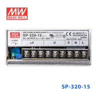 SP-320-15 320W 15V20A 单路输出带PFC功能CCC认证明纬开关电源