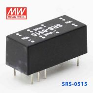 SRS-0515  0.5W  5V-15V  稳压单组输出明纬DC-DC转换模块电源