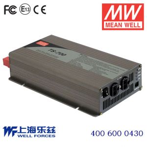 TS-700-124A  700W  24VDC-110VAC 纯正弦波输出明纬车载逆变电源