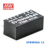 SPBW06G-12  6W 18~75V 转 12V 0.5A 稳压单路输出DC-DC模块电源