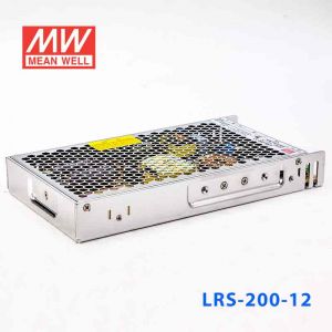 LRS-200-12 200W 12V17A输出（输入电压开关选择型)明纬超薄高性能开关电源
