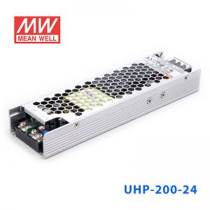 UHP-200-24 200W 24V 8.4A 明纬PFC高性能超薄电源