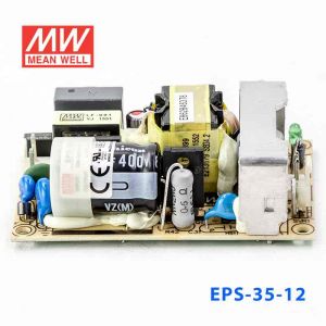 EPS-35-12 35W 12V3A 单路输出裸板高效低空载损耗明纬开关电源