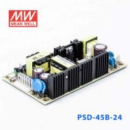 PSD-45B-24  45W 18~36V 输入 24V 1.875A  单路输出PCB板明纬DC-DC变换电源