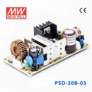 PSD-30B-5  30W  18~36V  输入 5V 5A  单路输出PCB板明纬DC-DC变换电源