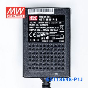 GST18E48-P1J 18W 48V0.375A高效能低空载损耗绿色节能欧规适配器