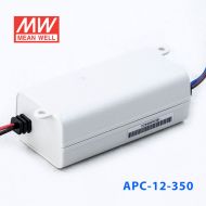 APC-12-350 12W 9-36V   350mA明纬牌恒流输出防水塑壳LED照明电源