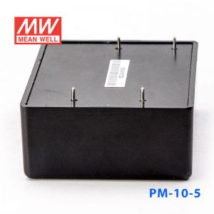 PM-10-5  10W  5V  2A   微漏电塑封Class2单路输出板上型医用明纬开关电源