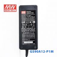 GS90A12-P1M 90W 12V6.67A 输出绿色能源明纬电源适配器(三线插口)