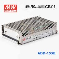 ADD-155B 155W 27.6V5A ＋5V3A 双路输出带浮充电明纬不间断安防电源