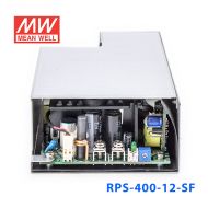 RPS-400-12-SF 400W 12V 33.3A   单路输出PFC微漏电流低空载损耗侧置风扇机壳型医用明纬开关电源