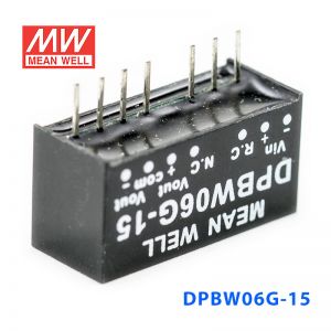 DPBW06G-15 6W 18~75V 转 ±15V 0.2A 稳压双路输出DC-DC模块电源