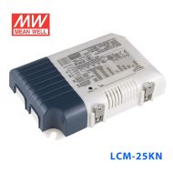 LCM-25KN台湾明纬25W左右多级输出AC/DC恒流型LED驱动器无频闪