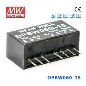 DPBW06G-15 6W 18~75V 转 ±15V 0.2A 稳压双路输出DC-DC模块电源