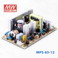 MPS-65-12 65W 12V5.2A 单路输出微漏电医用无外壳明纬开关电源
