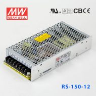 RS-150-12 150W 12V12.5A 单路输出明纬电源(G3系列-高性能内置有外壳)