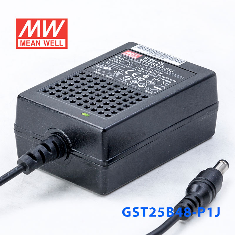 GST25B48-P1J 25W 48V0.52A高效能低空载损耗绿色节能桌上型适配器
