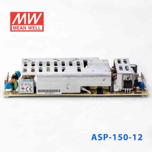 ASP-150-12  150W  12V 11A  单路输出带PFC功能无外壳PCB板明纬开关电源