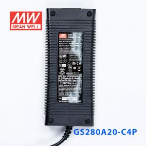 GS280A20-C4P 280W 20V13A 输出绿色能源明纬电源适配器(三线插口)