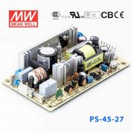 PS-45-27  45W  27V 1.7A  单路输出无外壳PCB板明纬开关电源
