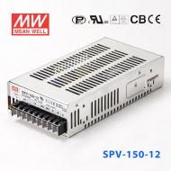SPV-150-12 150W 12V12.5A 单路输出电压可调PFC明纬开关电源